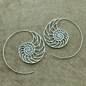 Nautilus Spirals - M/Silver