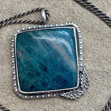 Load image into Gallery viewer, Kaylee - Apatite and Sterling Silver Necklace