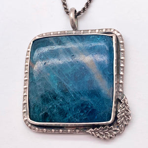 Kaylee - Apatite and Sterling Silver Necklace