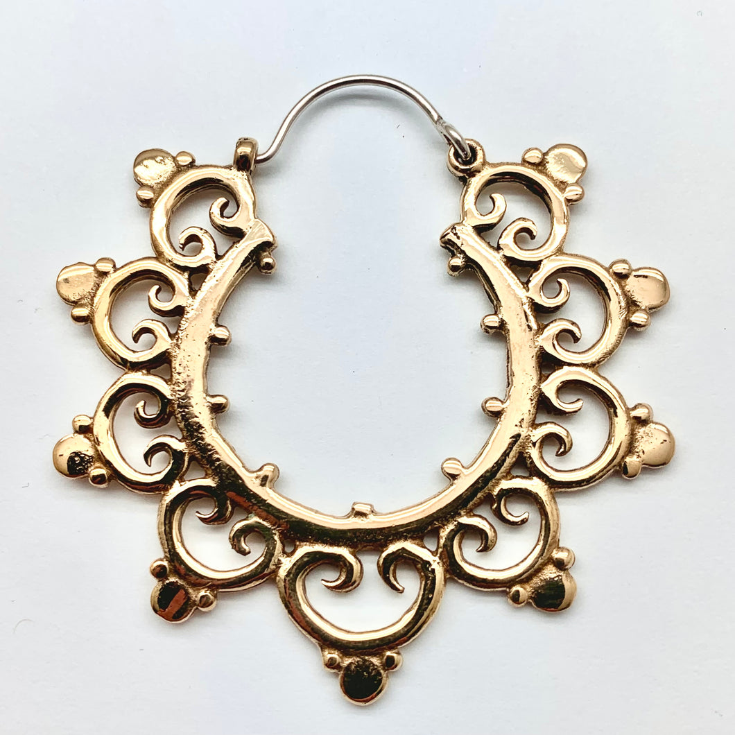 Haduma Hoops - L/Brass