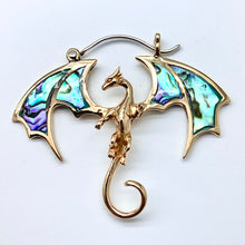 Load image into Gallery viewer, Abalone Dragons - M/Brass w/Abalone