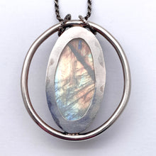 Load image into Gallery viewer, Carro - Moonstone and Sterling Silver Necklace