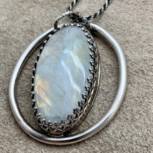 Load image into Gallery viewer, Carro - Moonstone and Sterling Silver Necklace