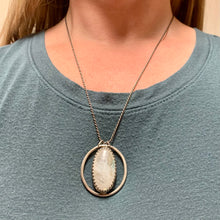 Load image into Gallery viewer, Carro - Moonstone and Sterling Silver Necklace