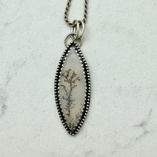 Load image into Gallery viewer, Adaline - Dendrite and Sterling Silver Necklace