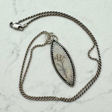 Load image into Gallery viewer, Adaline - Dendrite and Sterling Silver Necklace