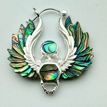 Load image into Gallery viewer, Phoenix Scarabs - S/Abalone w/Silver