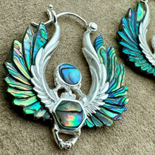 Load image into Gallery viewer, Phoenix Scarabs - S/Abalone w/Silver