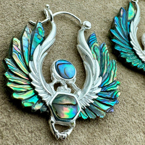 Phoenix Scarabs - S/Abalone w/Silver