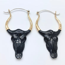 Load image into Gallery viewer, Buffalo Skulls - L/Horn