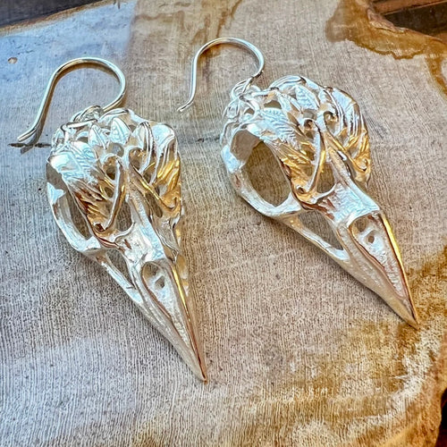 Raven Skulls - M/Silver