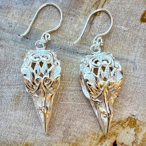 Raven Skulls - M/Silver