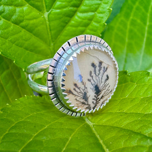 Dendrite Ring (Size 6) - Desert