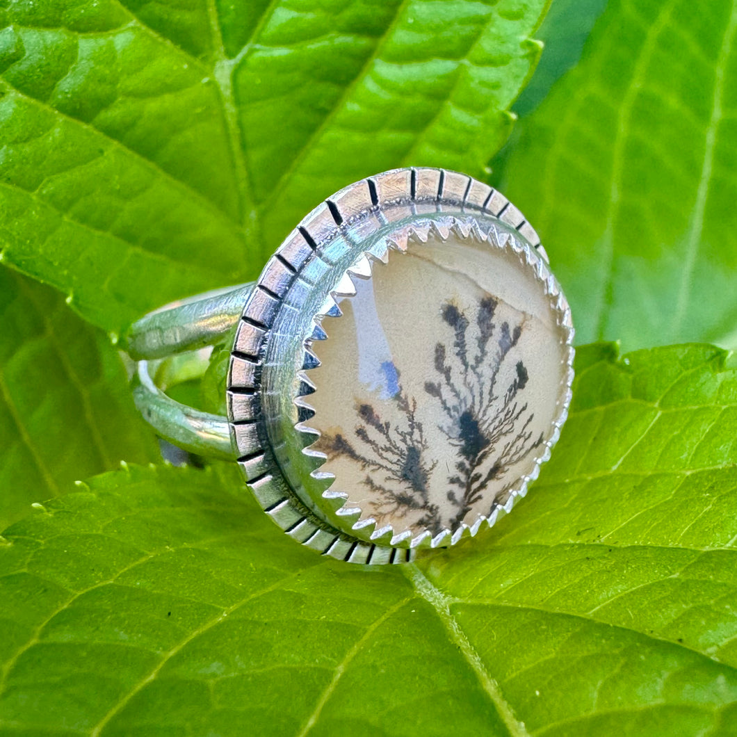 Dendrite Ring (Size 6) - Desert