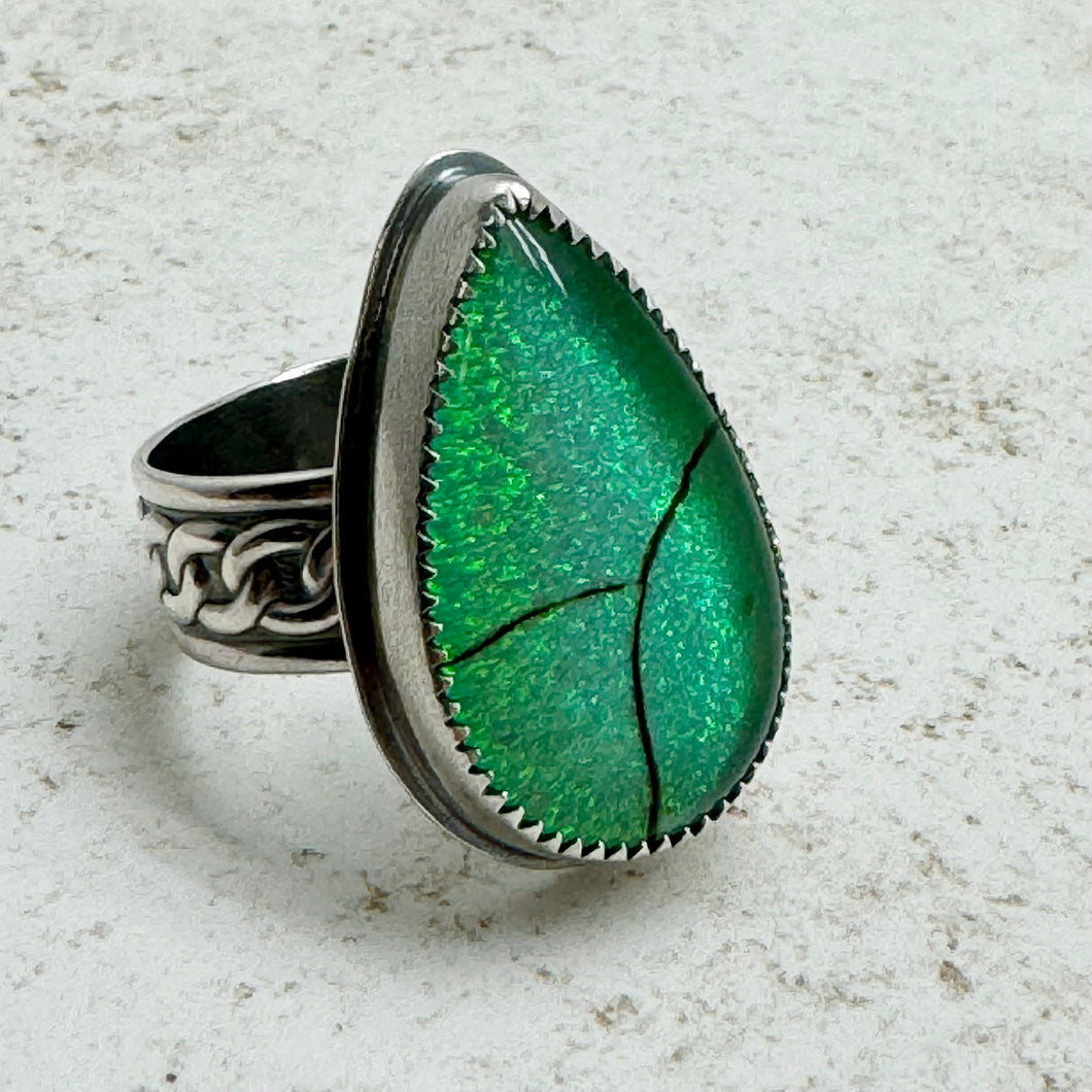 Monarch Opal Ring (Size 9)