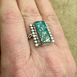 Persian Turquoise Ring (Size 7.75) - Temple