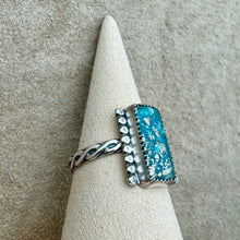 Load image into Gallery viewer, Persian Turquoise Ring (Size 7.75) - Temple