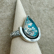 Load image into Gallery viewer, Persian Turquoise Ring (Size 8.25) - Warrior