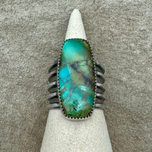 Load image into Gallery viewer, Hidalgo - Jazzy Polychrome Turquoise Ring (Size 6.75)