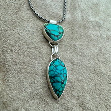 Load image into Gallery viewer, Trina - Polychrome Turquoise and Sterling Silver Necklace