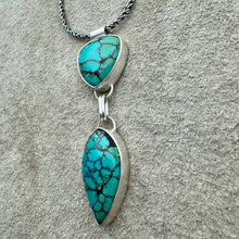 Load image into Gallery viewer, Trina - Polychrome Turquoise and Sterling Silver Necklace