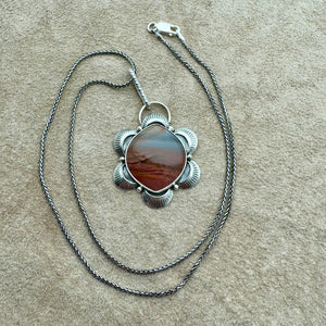 Nova - Polychrome Jasper and Sterling Silver Necklace