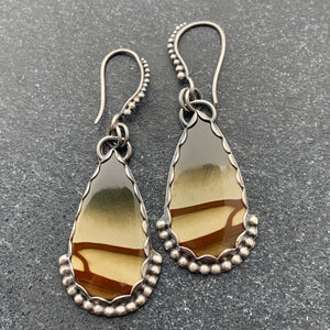 Jaelynn - Polychrome Jasper and Silver Earrings