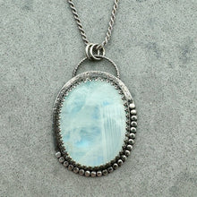 Load image into Gallery viewer, Marina - Moonstone and Sterling Silver Necklace