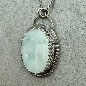 Marina - Moonstone and Sterling Silver Necklace