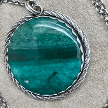 Load image into Gallery viewer, Karagatan - Mtorolite and Sterling Silver Necklace