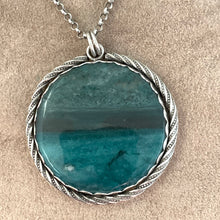 Load image into Gallery viewer, Karagatan - Mtorolite and Sterling Silver Necklace