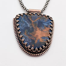 Load image into Gallery viewer, Nova - Pietersite and Sterling Silver Necklace