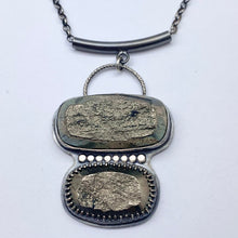 Load image into Gallery viewer, Calypso - Pyrite and Sterling Silver Necklace