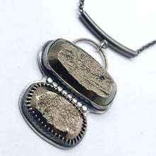 Load image into Gallery viewer, Calypso - Pyrite and Sterling Silver Necklace