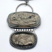 Load image into Gallery viewer, Calypso - Pyrite and Sterling Silver Necklace