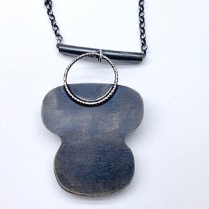 Calypso - Pyrite and Sterling Silver Necklace