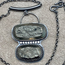 Load image into Gallery viewer, Calypso - Pyrite and Sterling Silver Necklace