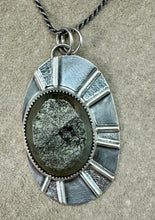 Load image into Gallery viewer, Sunrise - Pyrite and Sterling Silver Necklace