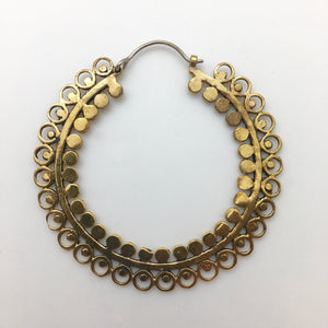 Aza Hoops - L/Brass