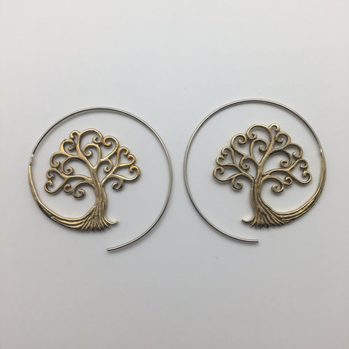 Tree of Life Spirals - M/Brass