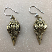 Load image into Gallery viewer, Raven Skulls - M/Brass