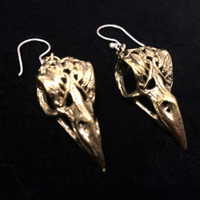 Load image into Gallery viewer, Raven Skulls - M/Brass