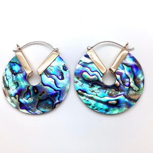 Sarena Hoops - L/Abalone