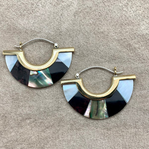 Sephora Hoops - M/Shell & Abalone