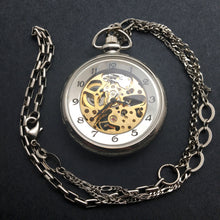 Load image into Gallery viewer, Venus Pocket Watch Necklace - Silver