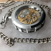 Load image into Gallery viewer, Bandito Pocket Watch - Silver