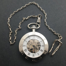 Load image into Gallery viewer, Prometheus Pocket Watch - Silver