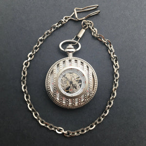 Cyclops Pocket Watch - Silver