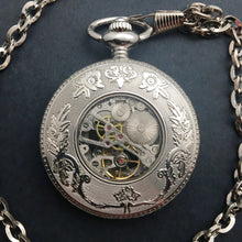 Load image into Gallery viewer, Cyclops Pocket Watch - Silver