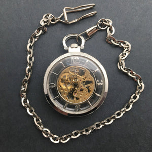 Kuno Pocket Watch - Silver